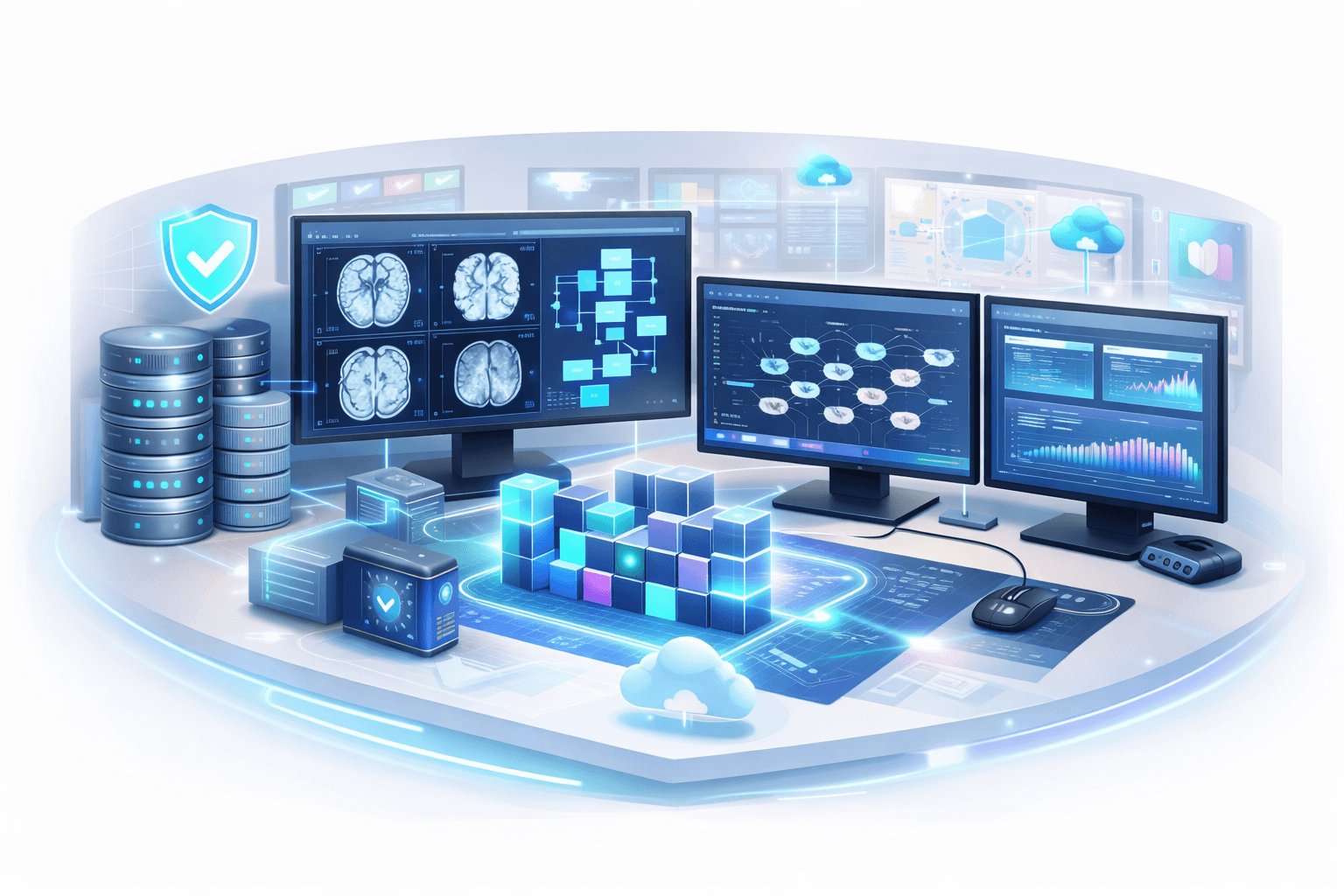 Research solution illustration